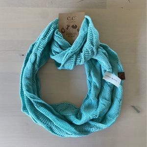 NWT C.C Infinity Scarf in Mint Color by The Paper Store